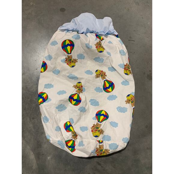 Teddy Bears in Hot Balloons, Infant Diaper caddy, Baby, Newborn, Cotton, Secure - Picture 2 of 5